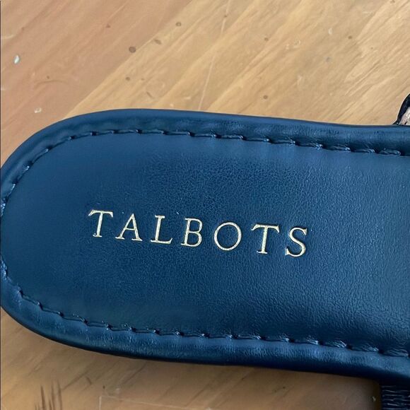 Talbots Women's Navy Blue Sandals - Picture 5 of 5